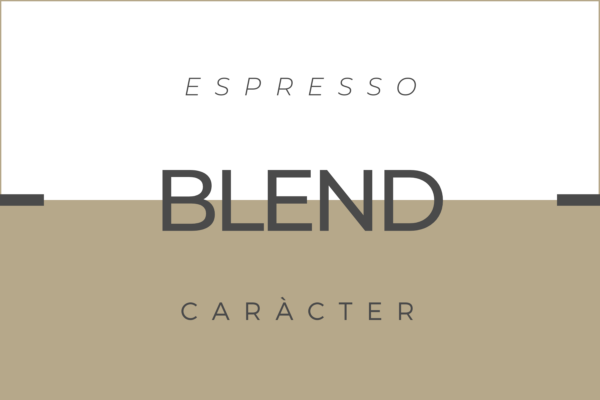 Cafè Blend Caràcter per a cafetera Espresso