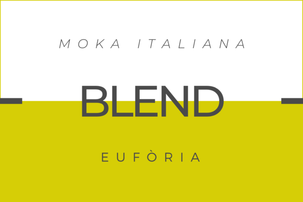 Cafè Blend Eufòria per a cafetera Moka italiana