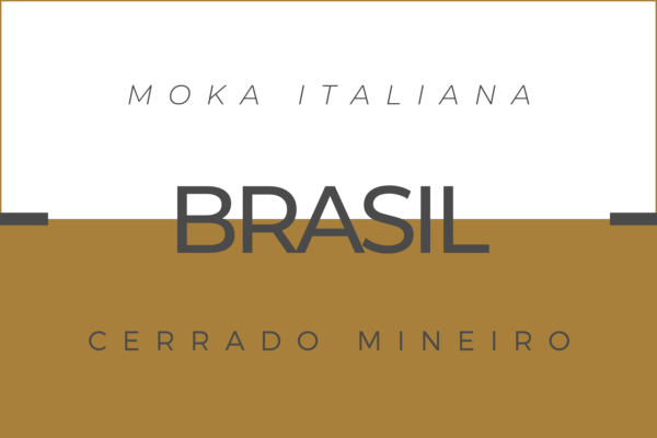 Cafè Brasil Cerrado Mineiro per a cafetera moka italiana