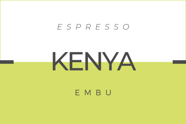 Cafè Kenya Embu per a cafetera Espresso