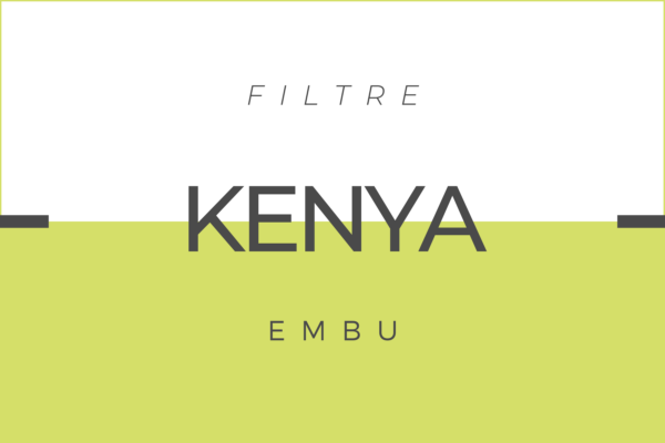 Cafè Kenya Embu per a cafetera de Filtre